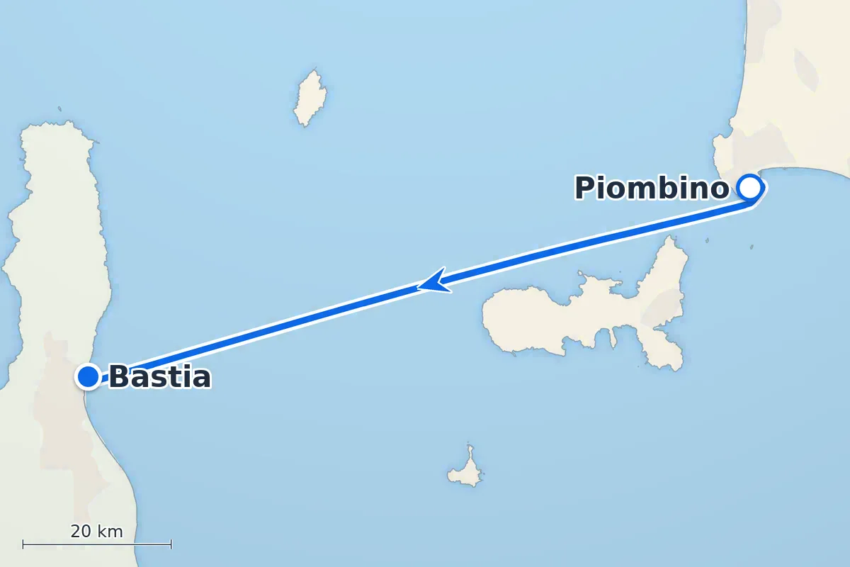 Piombino - Bastia