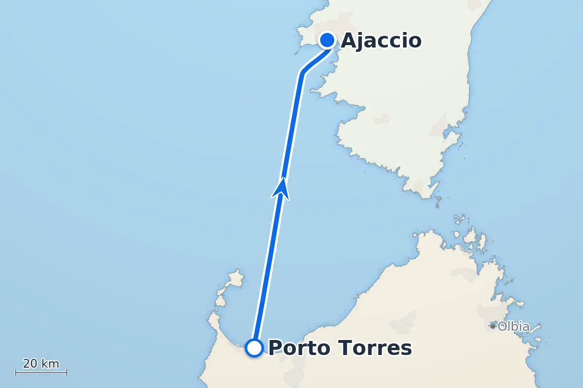 Porto Torres - Ajaccio